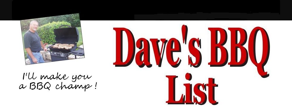 Daves BBQ List
